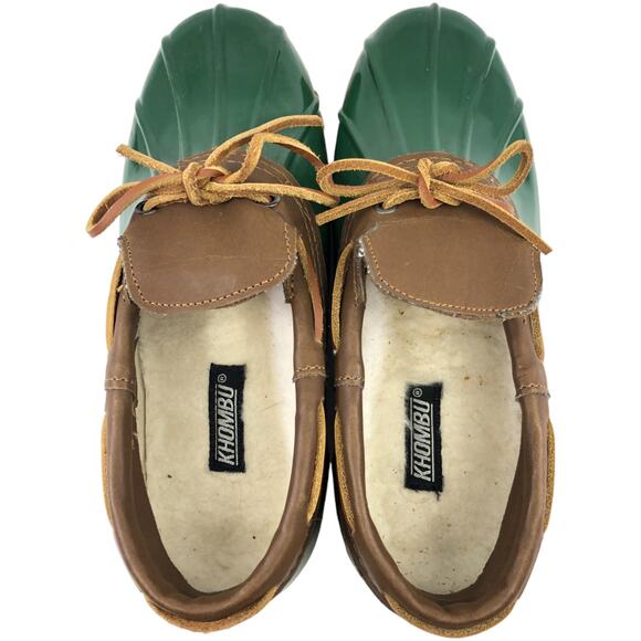 Khombu Glossy Low Duck Boots Shoes w Steel Toe Shank - Women's Size 8M - Picture 5 of 8